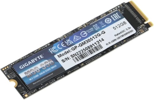 Накопитель SSD M.2 GIGABYTE 512GB M30 Client SSD GP-GM30512G-G фото 2