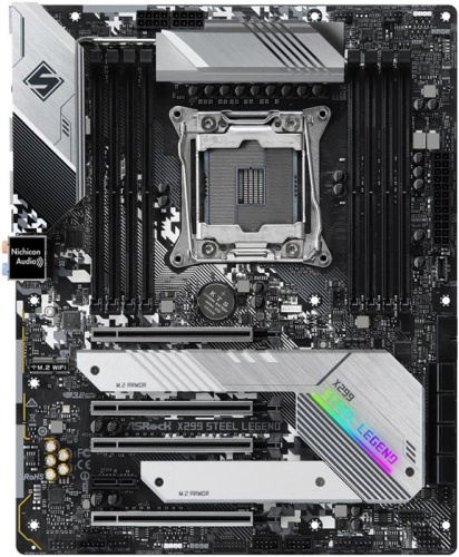 Мат. плата Socket2066 ASRock X299 STEEL LEGEND