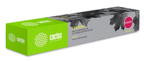 Картридж совместимый лазерный Cactus CS-EXV34Y