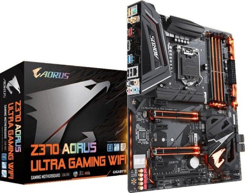 Мат. плата Socket1151 GIGABYTE Z370 AORUS Ultra Gaming WiFi фото 5