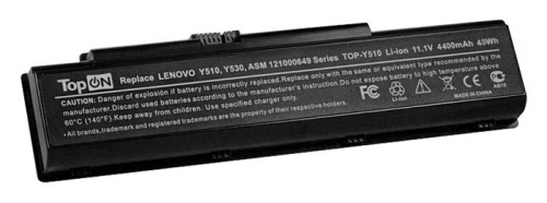 Аккумулятор для ноутбука TopON TOP-Y510