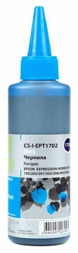 Чернила совместимые Cactus CS-I-EPT1702 голубой