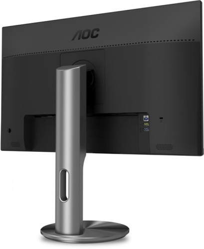 Монитор AOC U2790PQU черный/серый с поворотом экрана фото 3