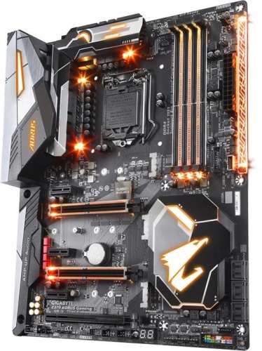 Мат. плата Socket1151 GIGABYTE Z370 AORUS Gaming 5 фото 2