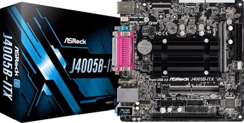 Мат. плата с CPU ASRock J4005B-ITX фото 4