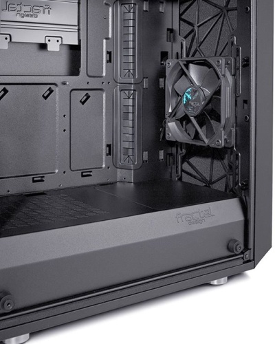 Корпус Miditower Fractal Design Meshify C Dark TG Black, Window фото 5