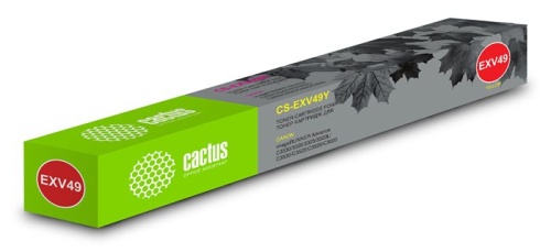 Картридж совместимый лазерный Cactus CS-EXV49Y