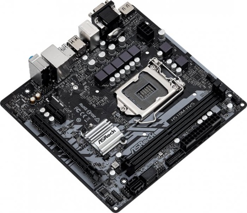 Мат. плата Socket1200 ASRock H510M-HVS R2.0 фото 2