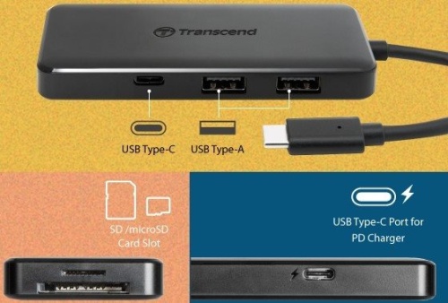 Разветвитель USB Transcend TS-HUB5C фото 3 Разветвитель USB Transcend TS-HUB5C фото 3