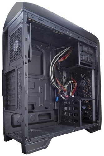 Корпус Miditower EXEGATE EVO-8201 Black-Blue light EX270566RUS фото 5