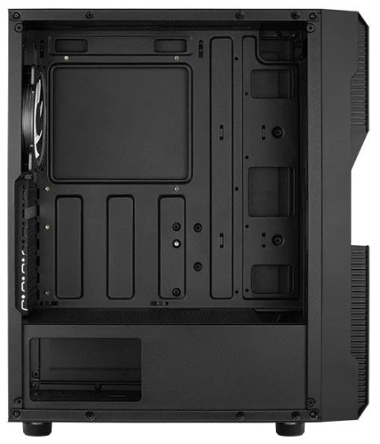 Корпус Miditower Aerocool Flo Saturn FRGB-G-BK-v1 черный FLO FRGB-G-BK-V1 фото 10