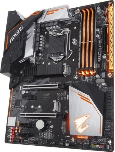 Мат. плата Socket1151v2 GIGABYTE H370 AORUS GAMING 3 WIFI фото 2