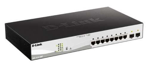 Коммутатор управляемый D-Link DGS-1210-10MP/F1A фото 2