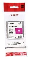 Оригинальный струйный картридж Canon Ink Tank PFI-101M Magenta 0885B001