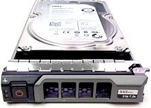 Серв. опция - HDD Dell 1x3Tb SAS 7.2K для R410/R510/R710/T410/T610/T710/MD 400-23133 3.5