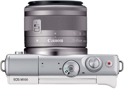 Цифровой фотоаппарат Canon EOS M100 белый 2210C012 фото 7