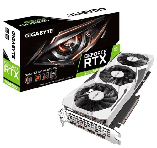 Видеокарта PCI-E GIGABYTE 8192Mb GV-N208SGAMINGOC WHITE-8GD фото 9