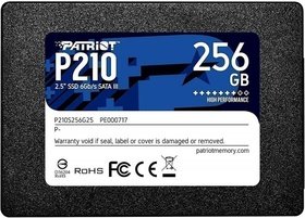  SSD SATA 2.5 Patriot Memory 256Gb P210S256G25 P210 2.5 (P210S256G25)