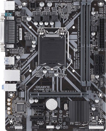 Мат. плата Socket1151 GIGABYTE H310M DS2