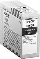 Оригинальный струйный картридж Epson T850800 Matte Black T850800 UltraChrome HD C13T850800