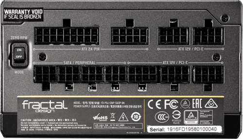 Блок питания Fractal Design 560W Ion+ Platinum (FD-PSU-IONP-560P-BK) фото 10 Блок питания Fractal Design 560W Ion+ Platinum (FD-PSU-IONP-560P-BK) фото 10