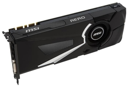 Видеокарта PCI-E MSI 8192Мб GeForce GTX 1080 AERO 8G OC фото 3