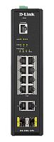 Коммутатор управляемый D-Link DIS-200G-12PS/A1A