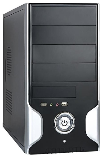 Корпус Minitower ExeGate MA-363 Black-Silver EX188941RUS