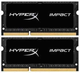   SO-DIMM DDR3 Kingston 16GB Kit (2x8GB) HyperX Impact Black HX318LS11IBK2/16