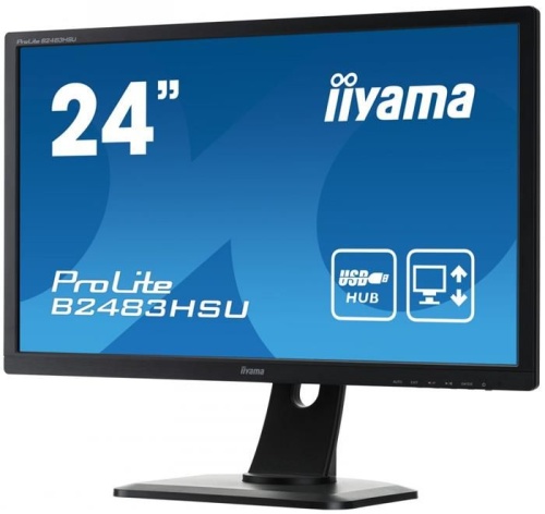 Монитор Iiyama ProLite B2483HSU-B1DP фото 3