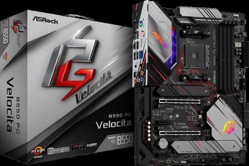 Мат. плата SocketAM4 ASRock B550 PG VELOCITA фото 5