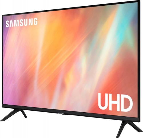 Телевизор ЖК Samsung UE50AU7002UXRU 7 черный фото 3