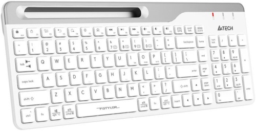 Клавиатура A4Tech Fstyler FBK25 белый/серый FBK25 WHITE фото 4