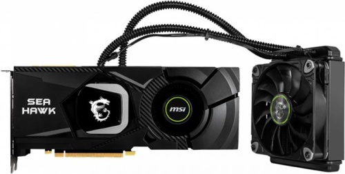 Видеокарта PCI-E MSI 8192Mb RTX 2080 SEA HAWK X фото 2