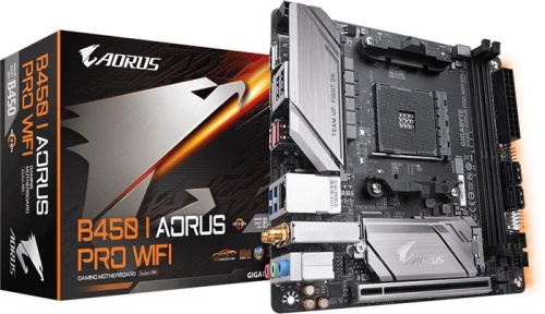 Мат. плата SocketAM4 GIGABYTE B450 I AORUS PRO WIFI B450 I AORUS PROWIFI фото 5