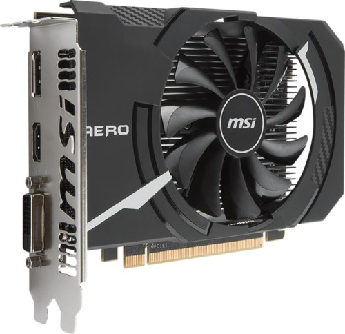 Видеокарта PCI-E MSI 4096Mb Radeon RX 560 AERO ITX 4G OC