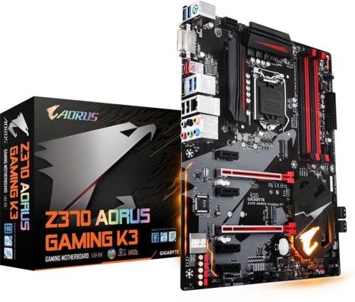 Мат. плата Socket1151 GIGABYTE Z370 AORUS Gaming K3 фото 6