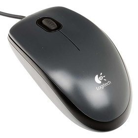  Logitech Mouse M100 Grey USB 910-005003