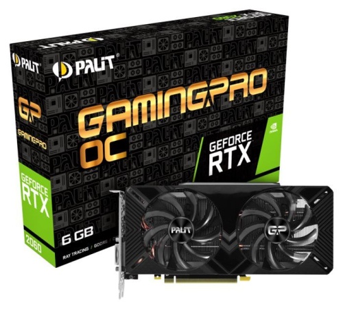 Видеокарта PCI-E Palit 6144Mb PA-RTX2060 GAMINGPRO OC 6G NE62060T18J9-1062A фото 7