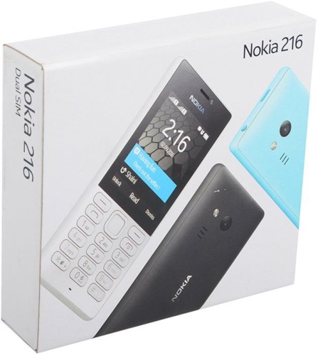 Сотовый телефон GSM Nokia Model 216 DUAL SIM BLACK A00027780 фото 4