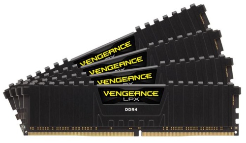 Модуль памяти DDR4 Corsair 4x8Gb CMK32GX4M4B3466C16