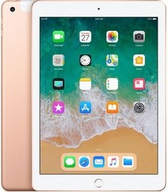  Apple iPad (2018) 128Gb Wi-Fi + Cellular Gold (MRM22RU/A)
