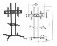 Подставка ScreenMedia T1016
