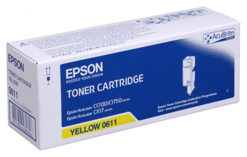 Оригинальный лазерный картридж Epson S050611 Yellow C13S050611