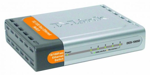 Коммутатор D-Link DES-1005D фото 3