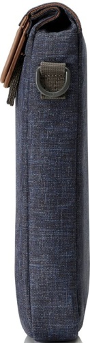 Сумка для ноутбука Hewlett Packard RENEW Brief Case синий/коричневый пластик (1A215AA) фото 4 Сумка для ноутбука Hewlett Packard RENEW Brief Case синий/коричневый пластик (1A215AA) фото 4
