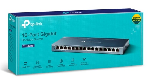 Коммутатор неуправляемый TP-Link TL-SG116 фото 2