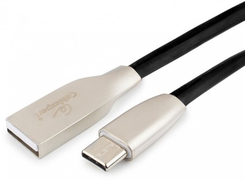 Кабель-переходник USB2.0 - USB Type C Gembird CC-G-USBC01Bk-3M