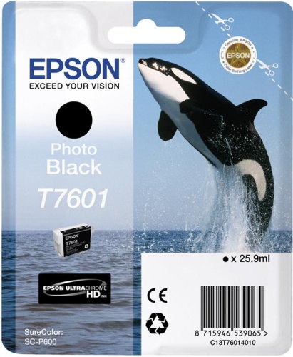 Оригинальный струйный картридж Epson T760140 Photo Black C13T76014010