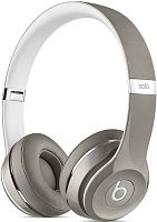 Наушники BEATS Solo 2 Luxe Edition серебряный MLA42ZE/A